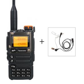 Quansheng talkie-walkie bande aérienne 50-600MHz HF RX UV-K5(8) 136-600MHz UHF VHF TX FM brouilleur NoAA fréquence Scan copie DTMF Radio - Type HT Add-EURO