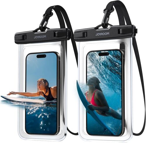 MONDODIGITALE-2024 ¿Lot De 2¿ Pochette Etanche Smartphone Ipx8 Pochette Étanche Téléphone Pour Iphone 15 14 13 12 Pro Max Xs Samsung S24/S23, 8 Pouces