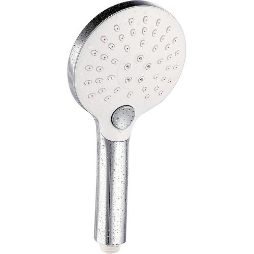 KAL-® Pommeau De Douche Avec Buses De Nettoyage Automatique, Pommeau De Douche Abs Chromé, Douche Multifonction Pour Salle De Bain, Baignoire