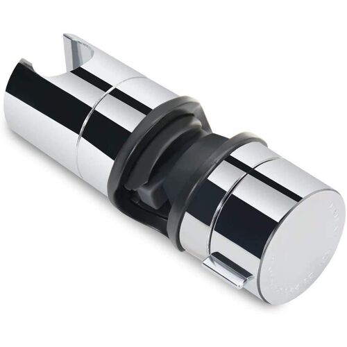 Joyoldelf Support Douche à Main Réglable, Support de Pommeau de Douche, 18-25MM à Diamètre Réglable, ABS Chromé (Réglable 360°)