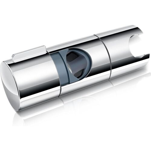SUBZONAL-Support Douchette Universel, Support Pommeau de Douche diamètre Réglable 19.5-27 mm, Shower Head Holder Pivotant à 90°, Support Douchette Chromé ABS