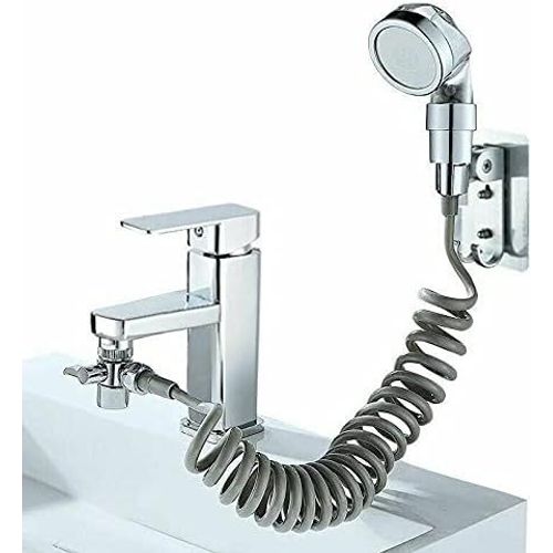KGABERY-Douche À Main Portable Pour Lavabo,Tube Avec Pierres Anti-Calcaire