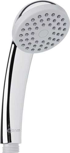KALANKA-Pommeau de douche Amarela TECB3472 - Diamètre de la tête : 67 mm - Chromé - 1 type de jet - Anti-calcaire et économie d'eau - Pour douche et baignoire