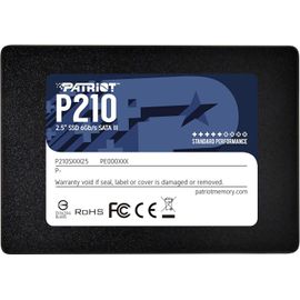 lbgwp60-Patriot P210 Ssd 128Go Sata Iii Disque Solide Interne 2.5" - P210S128G25