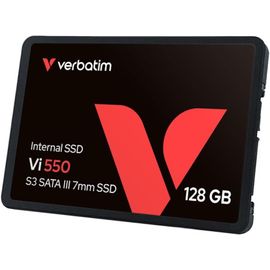 ASFASFq-VERBATIM Vi550 S3 SSD - SSD interne 128GB - Solid State Drive - 2.5'' interface SATA III - disque dur interne SSD technologie 3D NAND - SSD 128GB haute performance - 560MB/s - noir