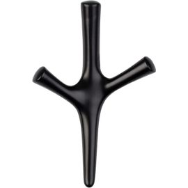 Cap-Pat¿¿Re Murale Design En Noir Mat - En M¿¿Tal - Moderne - Pour Garde-Robe Et Salle De Bain