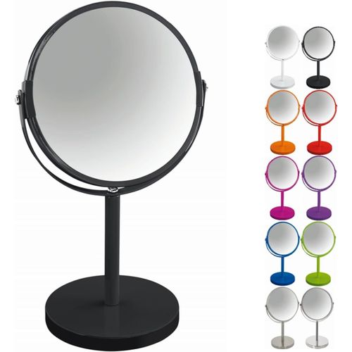 Kalanka-Miroir De Maquillage À Poser Miroir De Beauté Miroir Cosmétiques Double Face Miroir De Courtoisie Pivotant ¿Sydney¿ Grossissement X2 ¿ Noir 