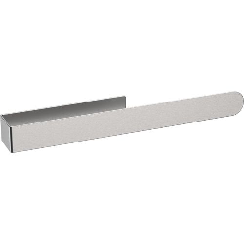KALANKA-M34454A, Porte Serviette Salle de Bain sans Perçage, Porte-Serviettes Mural en Inox, Adhésif 3M, 37 CM, Gris