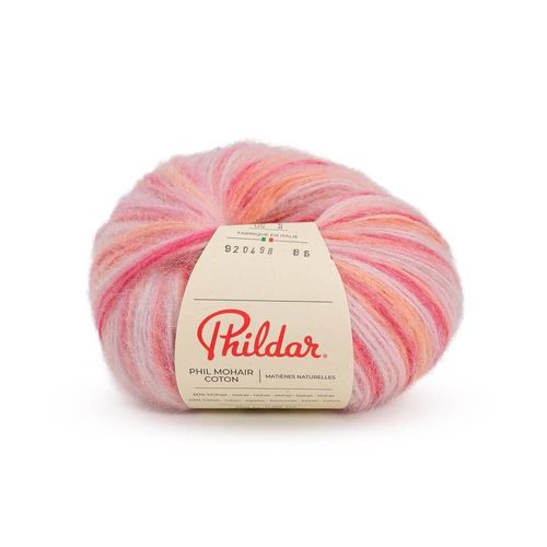 Pelote Phil Mohair Coton 25gr De Phildar : Légèreté Et Élégance Pour Des Créations Raffinées Chamallow Rose