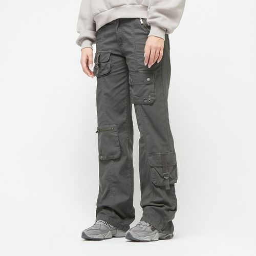 Karl Kani Signature Straight Cargo Pants Femme Pantalons Cargo Gris Taille Xl Vêtements