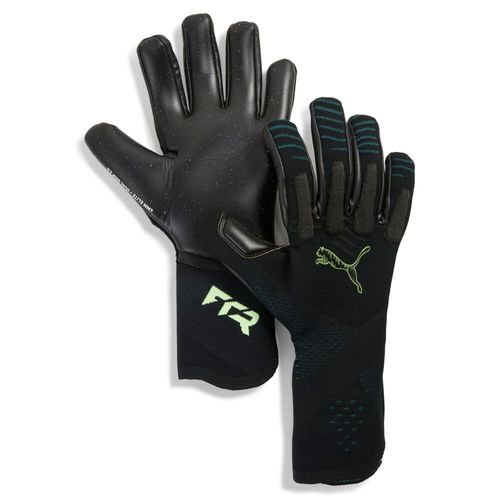 Puma Gants De Gardien De But De Football Future Ultimate Nc, Accessoires, Noir/Vert Terrain/Fizzy Light, 8.5