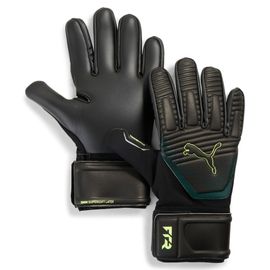 Puma Gants De Gardien De But De Football Future Match Nc, Accessoires, Noir/Vert Terrain/Fizzy Light, 7