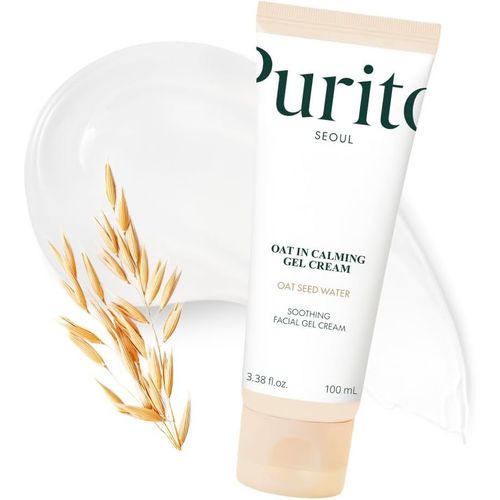 Checarzhn--No1-Gel-Crème Calmante À L'avoine 100 Ml/3,38 Oz Liq. Végétalienne, Crème Pour Le Vi , Crème Hydratante Pour Le Vi , Ingrédients Naturels 
