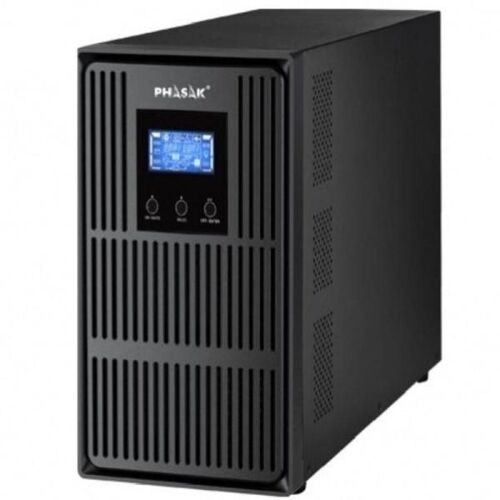 Phasak PH 8010 alimentation d'énergie non interruptible Double-conversion (en ligne) 1,06 kVA 900 W 3 sortie(s) CA