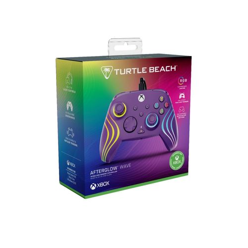 Turtle Beach Manette Afterglow Wave Wired Purple Xbox