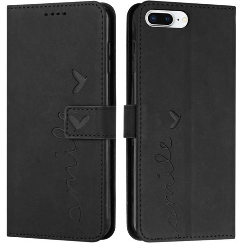Kal-Coque Pour Iphone 6s Plus / 6 Plus (5,5 Pouces), Étui Housse En Cuir Pu Iphone 6s Plus/6 Plus, Magnetique [Pochette De Portefeuille], Etui De Protection Pour Iphone 6s Plus/6 Plus (#Noir)