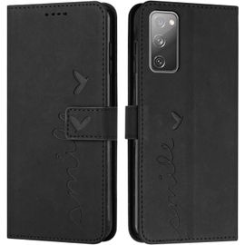 Kalanka-Coque Pour Samsung Galaxy S20 Fe 2022/ S20 Lite/ S20 Fe 4g/5g, ?Tui Housse En Cuir Pu Magnetique [Pochette De Portefeuille], Etui De Protection Pour Samsung S20 Fe 2022/S20 Lite (#Noir)