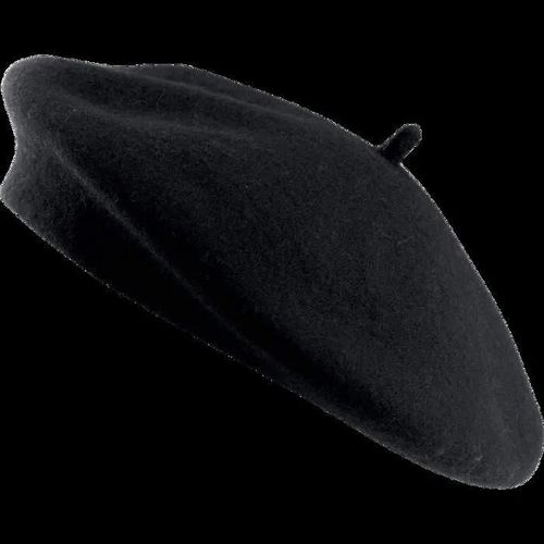 Béret Basque (Noir - One Size - Unisexe)