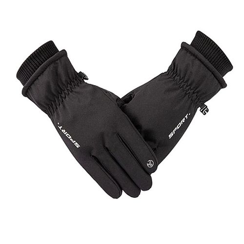 Gants Tactiles Pour Gants Tactiles Étanches Noir (M)