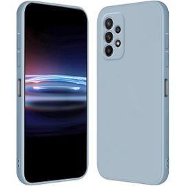 Kal-Coque Pour Samsung Galaxy A23 5g (6.6" Inches) Étui En Silicone Tpu Souple - Bleu Fumé
