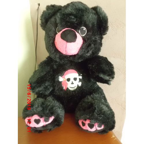 Ours Noir Et Rose Sandy