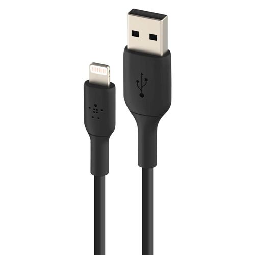 Câble USB vers iPhone / iPad Lightning MFI Charge Synchronisation 1m Belkin Noir
