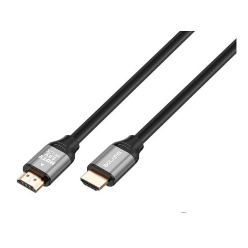 Câble HDMI 4K 2.0 Ultra HD 60 Hz Bolaris 1,5 m Haute Vitesse Noir