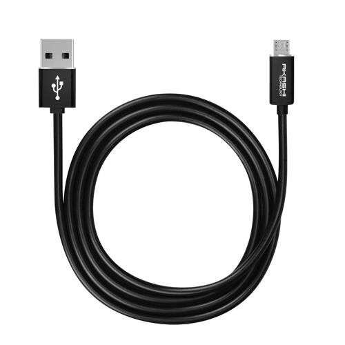 Câble USB vers Micro-USB Charge et Synchronisation 1m Akashi Noir