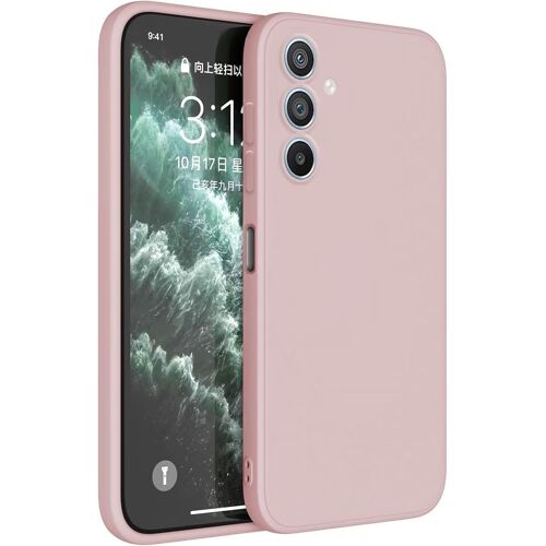 KAL-Coque Pour Samsung Galaxy A34 5G (6.6"" Inches) Etui Housse, Protecteur De Peau En Silicone Tpu - Poudre De Sable