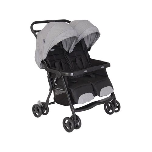 Poussette Double Duorider Steeple Gray - Graco