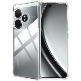 Coque Pour Realme Gt 6/Realme Gt 6t Case, Coque De Téléphone En Silicone Transparente Antichoc, Coque De Protection Pare-Chocs En Tpu Souple Transparente