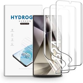 Kal-Film Hydrogel Pour Samsung Galaxy S24 Ultra 3 Pièces Tpu Film Protection Écran Hd Clair Doux Transparent Film De Protection D'écran