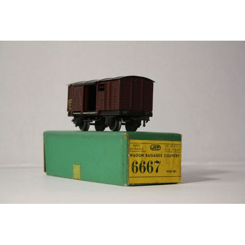 Wagon Bagages Couvert Jep Ho Référence 6667-Jep