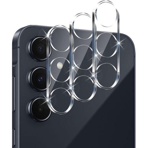 Caméra Arrière Protecteur Compatible Avec Samsung Galaxy A55 5g, 9h Dureté Verre Trempé Sans Bulle Protection Écran Camera - [3 Pièces]