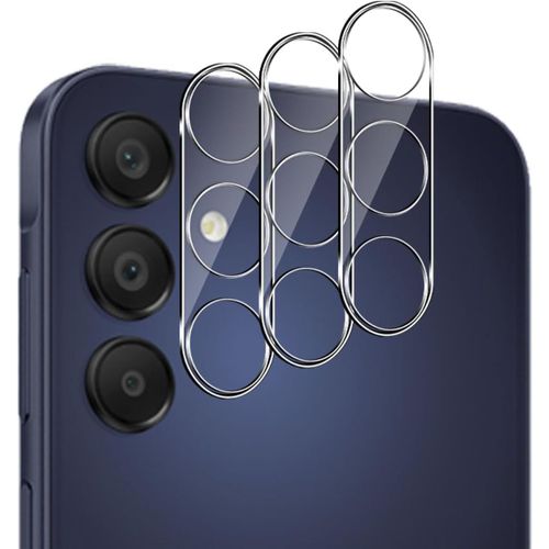 Caméra Arrière Protecteur Compatible Avec Samsung Galaxy A15 5g, 9h Dureté Verre Trempé Sans Bulle Protection Écran Camera - [3 Pièces]