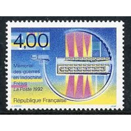 Mémorial Des Guerres En Indochine (Nécropole De Fréjus) Année 1993 N° 2791 Yvert Et Tellier Luxe