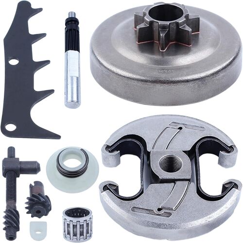 MEVRONISSHOP-Kit de pompe à huile de tambour d'embrayage .325 ""7T, pour Husqvarna 340 345 350 pour tronçonneuse Jonsered 2145 2150, 578097901, 578 09 79 01, 503932101, 503 93 21 01, 503931801