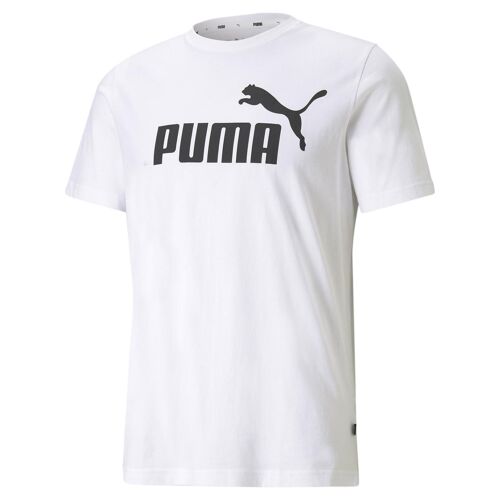 Tee Shirt Manches Courtes Puma Fd Ess Logo Tee Blanc Xxl