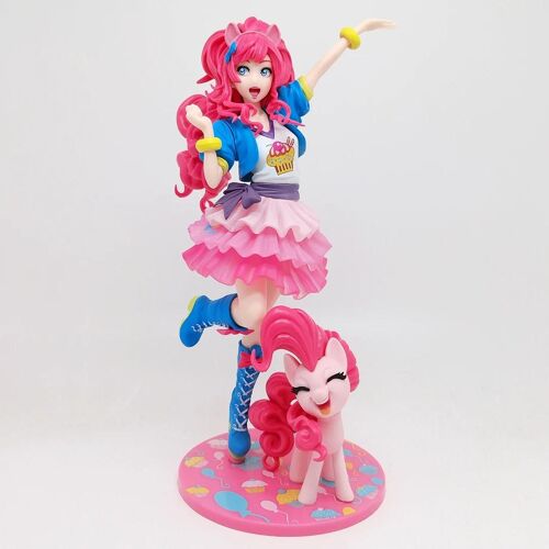POP39919-Pinkie Pie--VOCALOID Hatsune Miku Figure My Little Pony Bishoujo Pinkie Pie Fluttershy 1/7 Anime PVC Action Figure Toy Collection Modèle Poupée