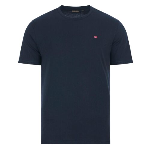 Tee Shirt Manches Courtes Napapijri Salis Ss Sum Black Noir Xxl