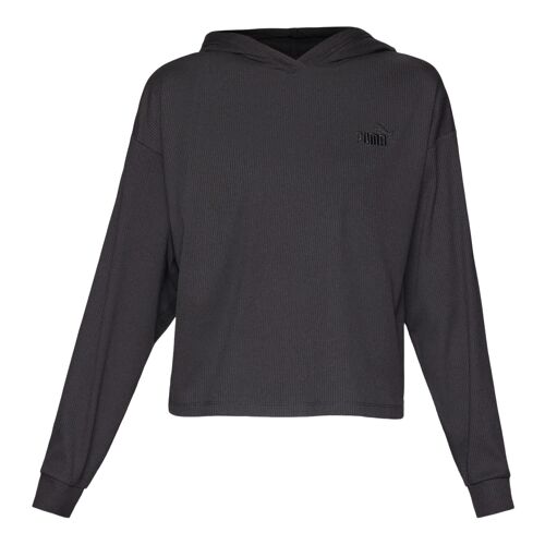 Sweat Capuche Hooded Puma W Ess Ele Hdy Noir M