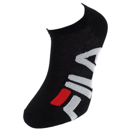 Chaussettes Invisibles Fila Urban Black Invisible X2 Noir 39-42