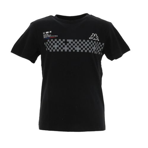 Tee Shirt Manches Courtes Kappa Imarco Tee Noir 8 Ans