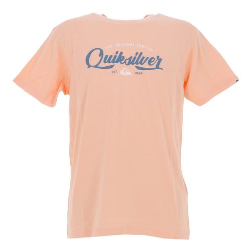 Tee Shirt Manches Courtes Quiksilver Undertow Ss Tee Ym Rose S