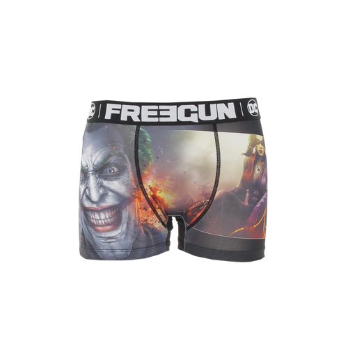 Sous Vêtement Boxer Freegun Boxer Homme Microfibre, F Noir M