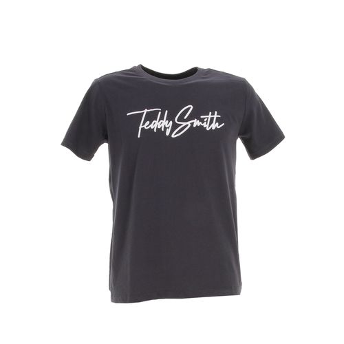 Tee Shirt Manches Courtes Teddy Smith T-Evan Mc Jr Bleu Nuit 12 Ans