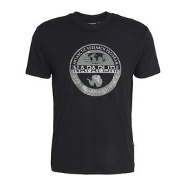 Tee Shirt Manches Courtes Napapijri S-Bollo Ss 2 Black Noir L