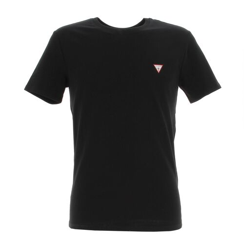 Tee Shirt Manches Courtes Guess Cn Ss Core Tee Str Noir M