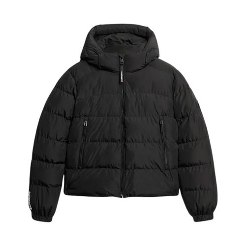 Doudounes Synthétiques Superdry Doudoune A Capuche Sports Nr L Noir 42