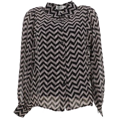 Chemise Manches Longues Molly Bracken Woven Shirt Black/White Ginny Ladies Noir M